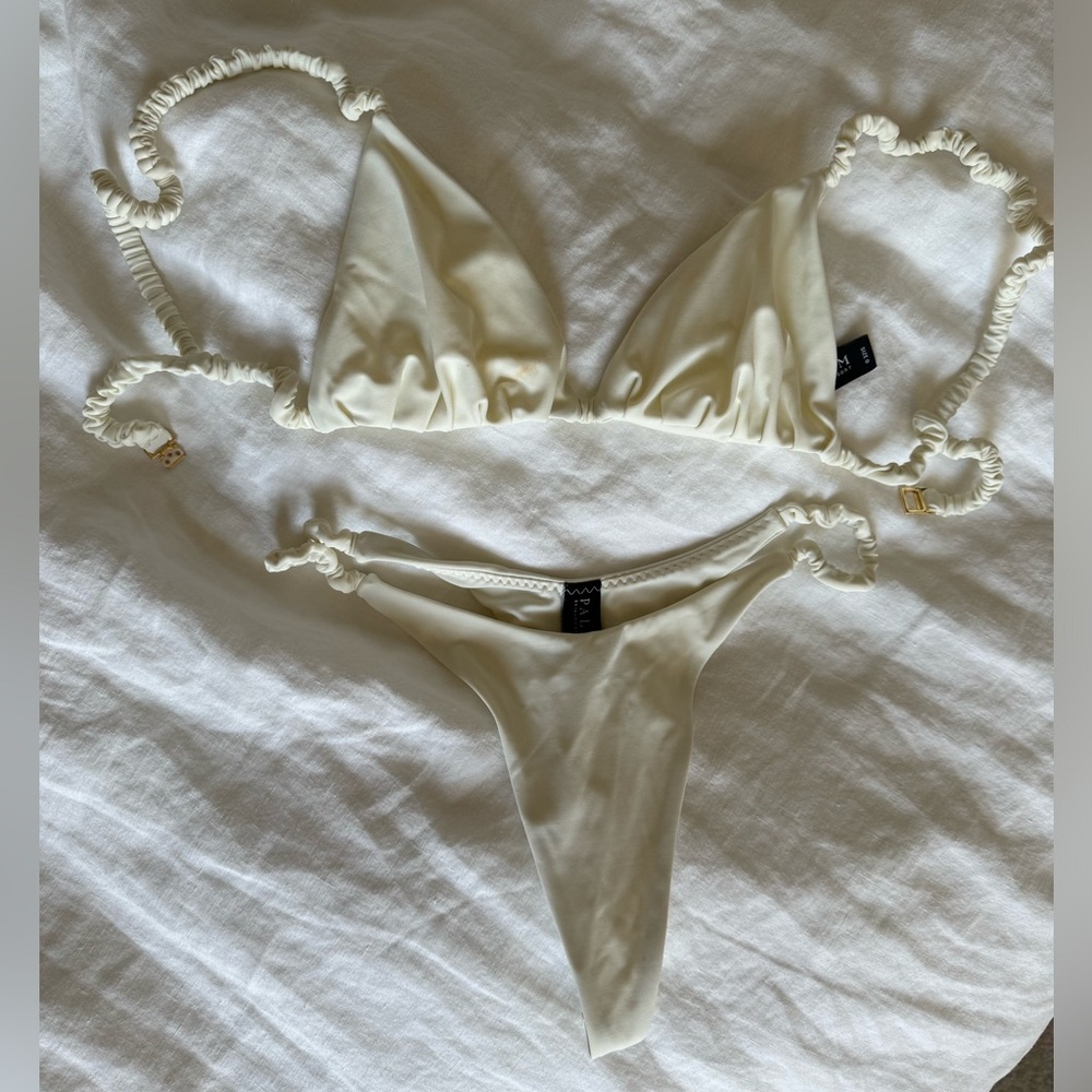 Cream bikini set